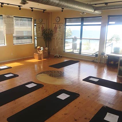 Mat Pilates classes for beginners, Sunshine Coast BC