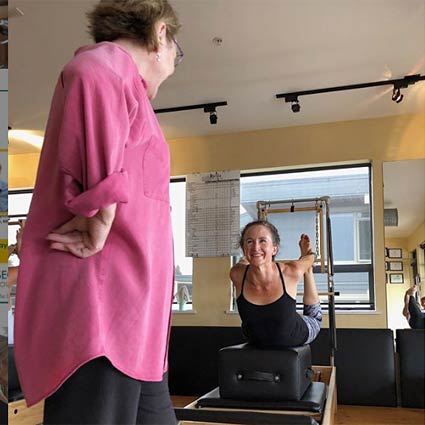 For Pilates beginners, a personal consultation is required