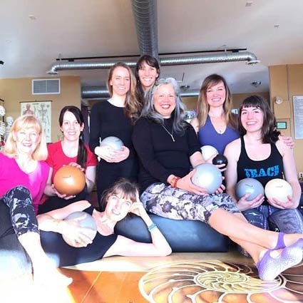 Yamuna® Ball Rolling Group classes